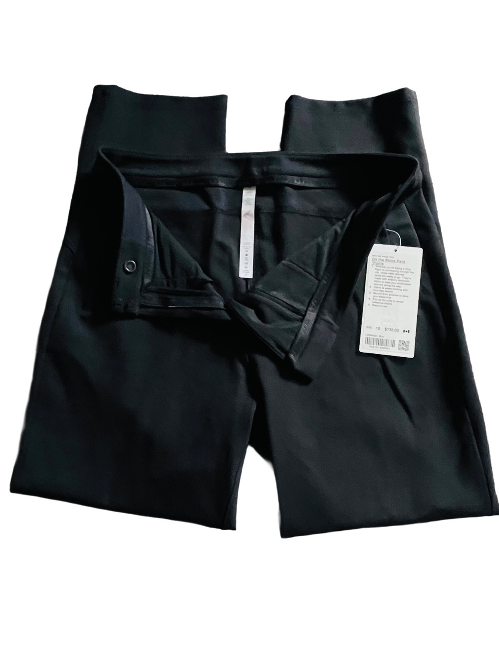 Lululemon On The Move Pant Ponte 28" Black 10 - Picture 7 of 10